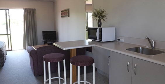 kitchenette available in studio room